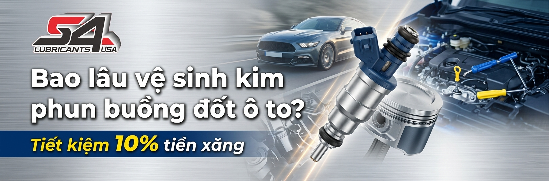 Bao lâu vệ sinh kim phun buồng đốt ô to: Tiết kiệm 10% tiền xăng