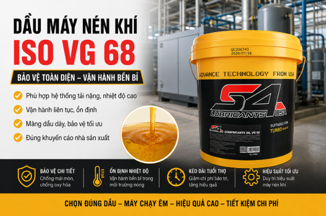Dầu Máy Nén Khí ISO VG 68