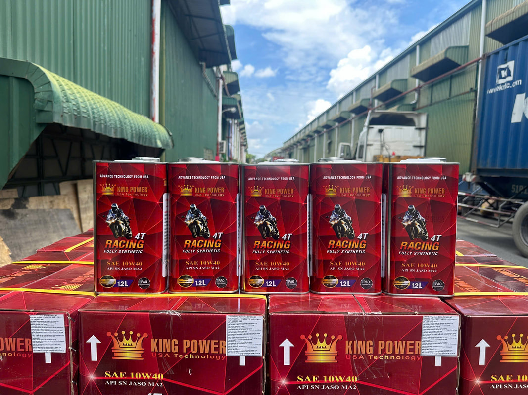 Dầu nhớt xe máy King Power 1.2L, RACING 10W40 SN MA2