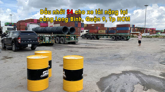 Dầu nhớt cho xe tải nặng