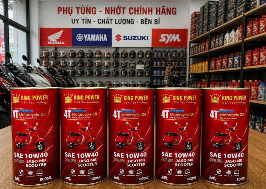 Dầu Nhớt Xe Tay Ga King Power