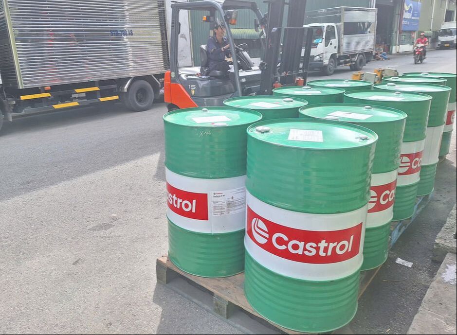 Dầu thủy lực Castrol chính hãng, chất lượng cao cho máy công trình và công nghiệp